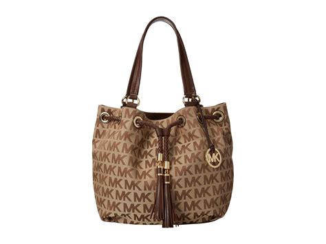 michael kors jet set item large gathered tote in beige|jet set small Michael Kors.